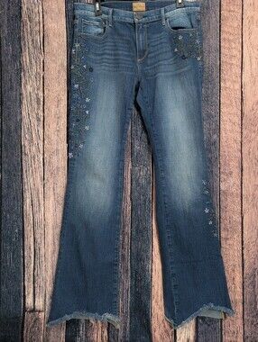 Driftwood Eva Blue Flowers Jeans